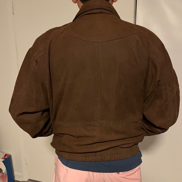 VINTAGE LEATHER JACKET - Picture 2 of 3